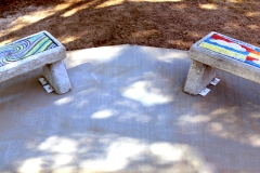 Mosaic Benches